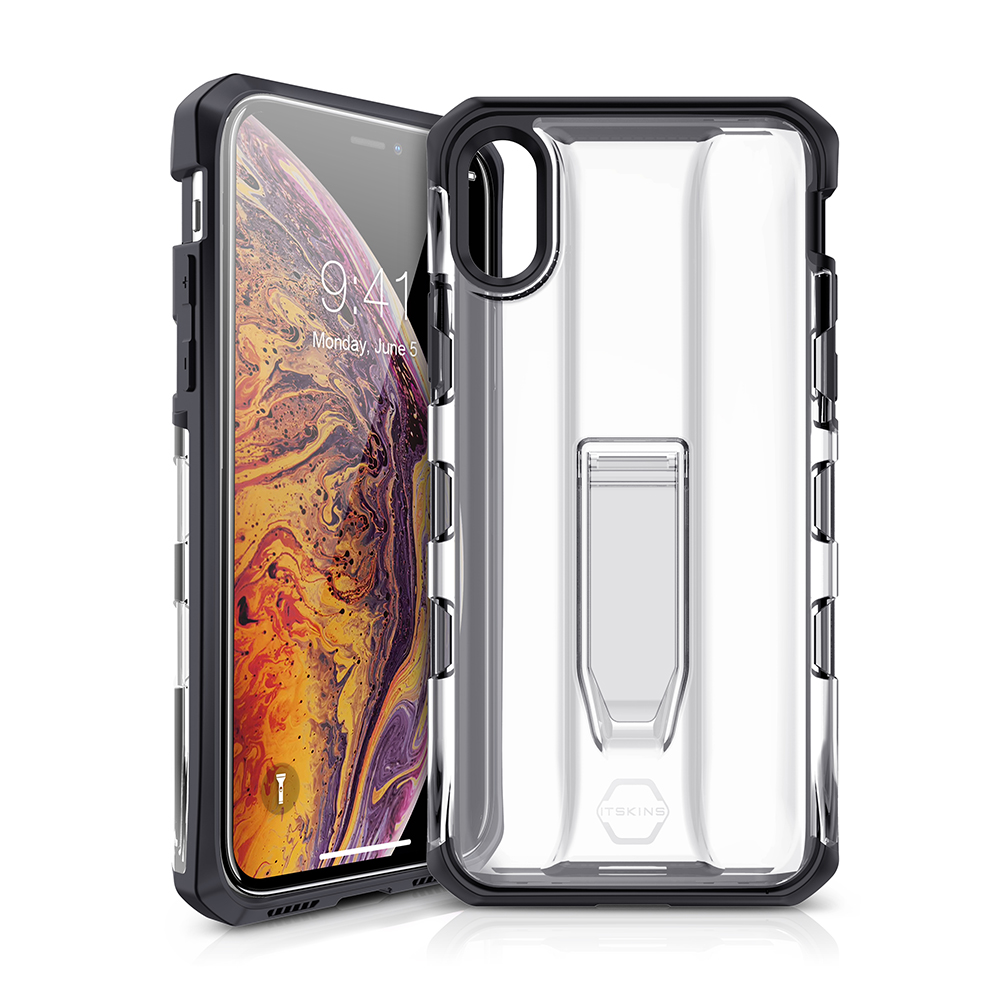 ITSKINS Hybrid Stand Case for iPhone XR,  XS/X  & XS Max