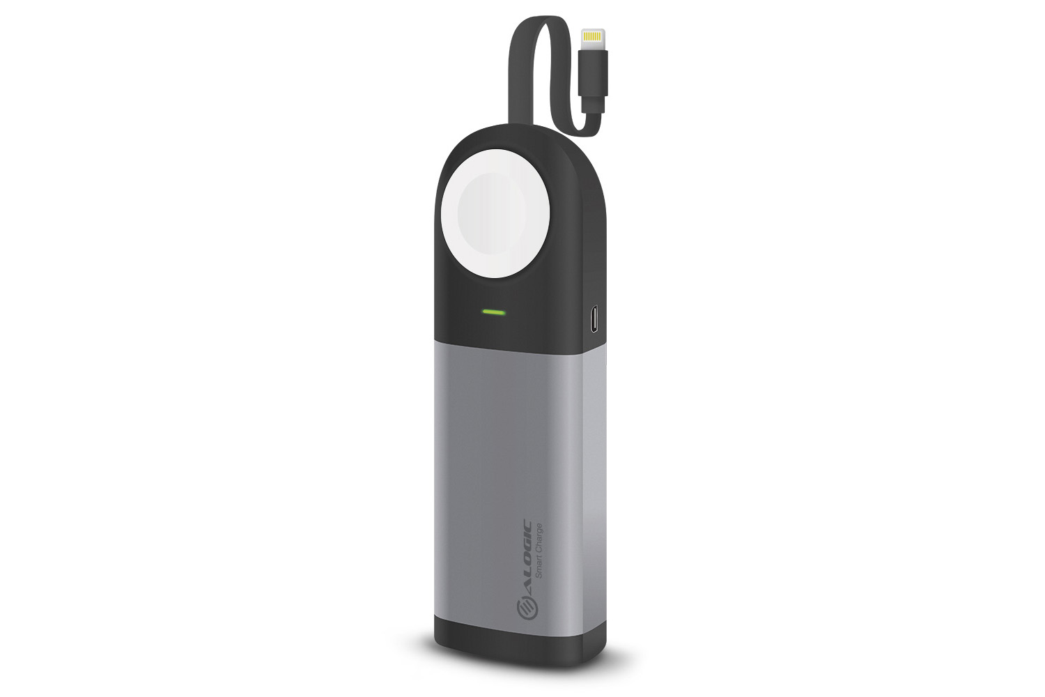 ALOGIC 6700mAh Power Bank for Apple Watch & iPhone with Integrated Lightning Cable
