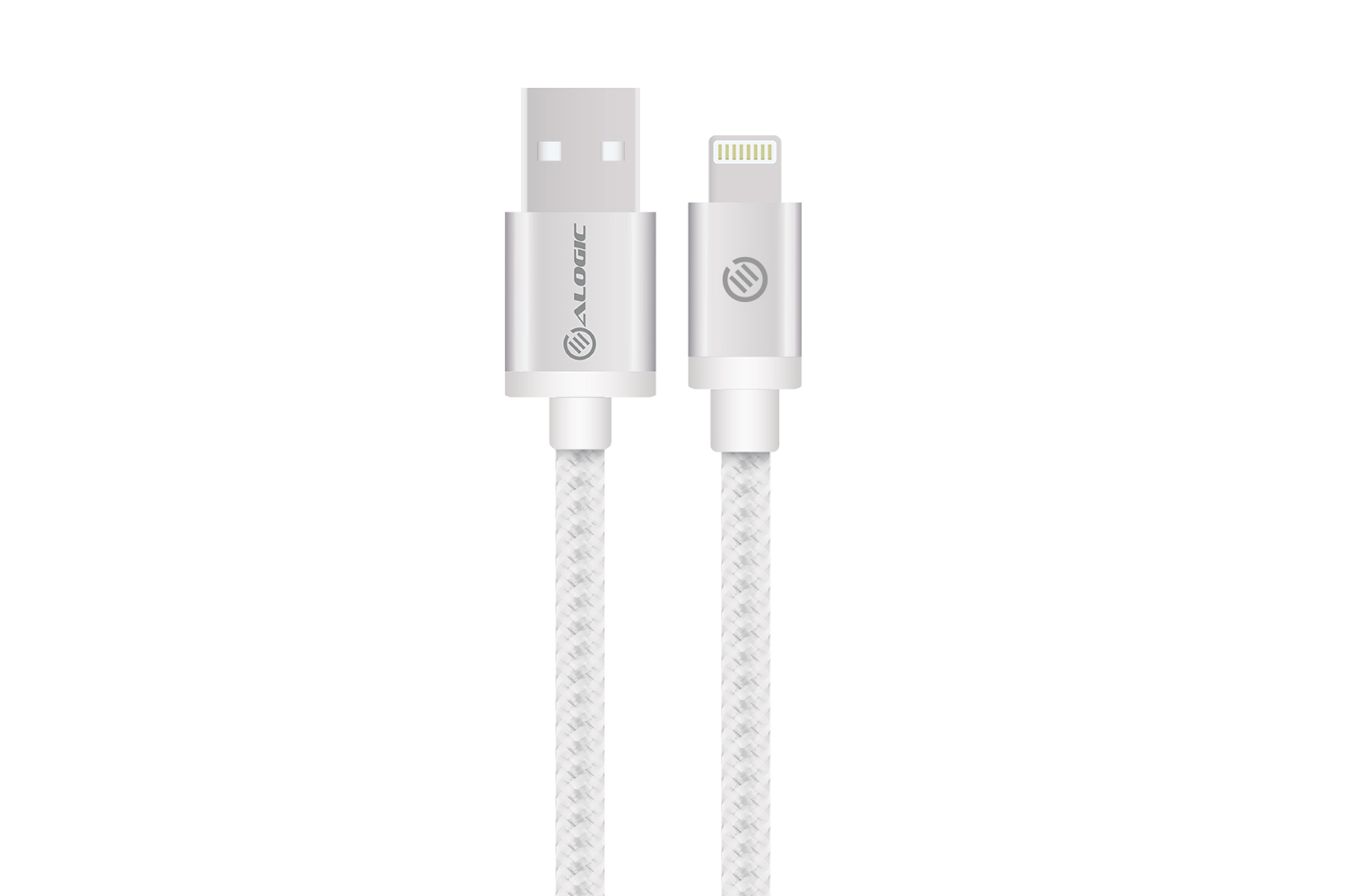 ALOGIC Prime Lightning to USB Cable - Charge and Sync - Premium & Durable - Mfi Certified